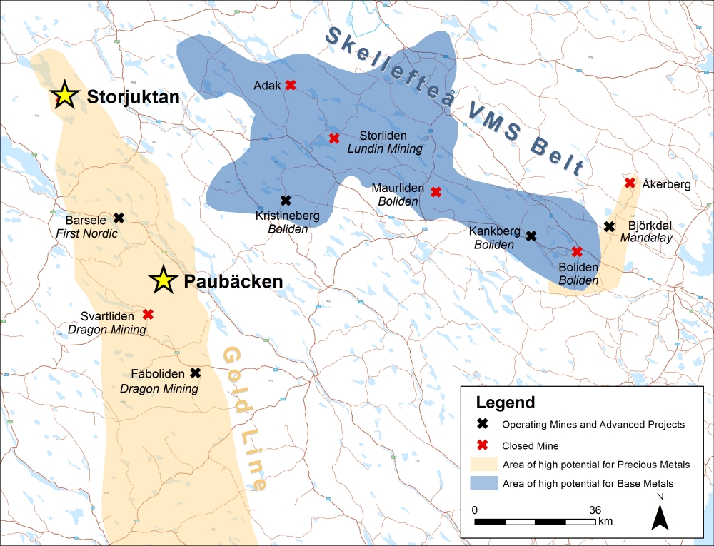 Gold line positioning and projects within.